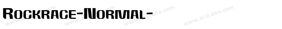 Rockrace-Normal字体转换