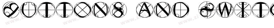 Buttons-and-Switches字体转换
