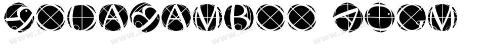 RodaBamboo-AOgm字体转换