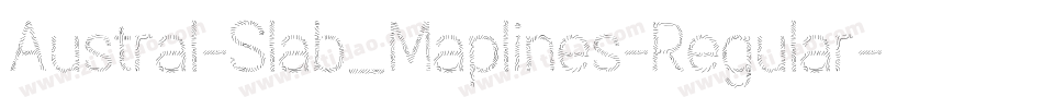 Austral-Slab_Maplines-Regular字体转换