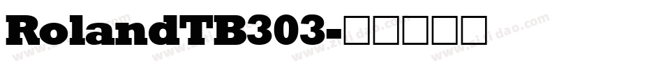 RolandTB303字体转换