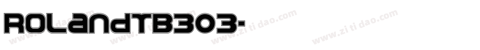 RolandTB303字体转换