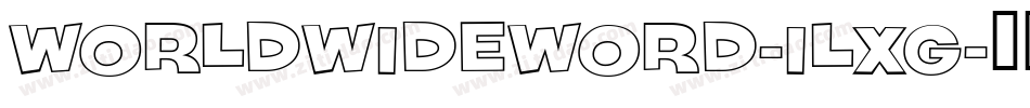 WorldWideWord-1Lxg字体转换