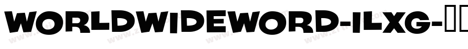 WorldWideWord-1Lxg字体转换