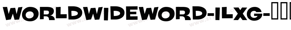 WorldWideWord-1Lxg字体转换