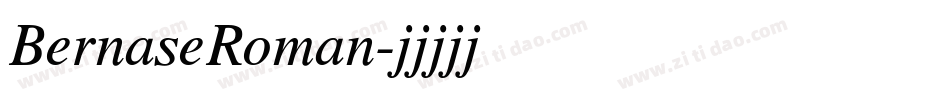 BernaseRoman字体转换
