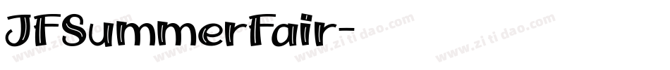 JFSummerFair字体转换