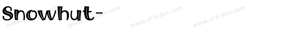 Snowhut字体转换