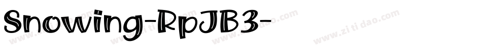 Snowing-RpJB3字体转换