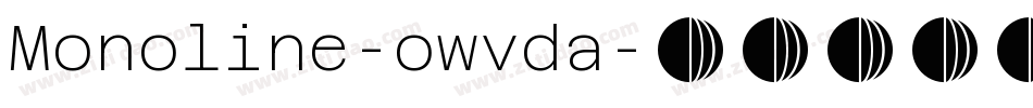 Monoline-owvda字体转换