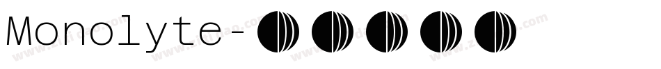 Monolyte字体转换