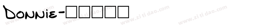 Donnie字体转换