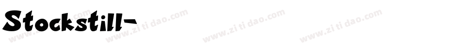 Stockstill字体转换