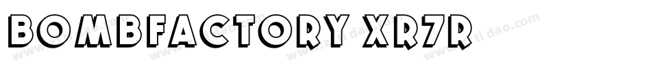BombFactory-xR7R字体转换