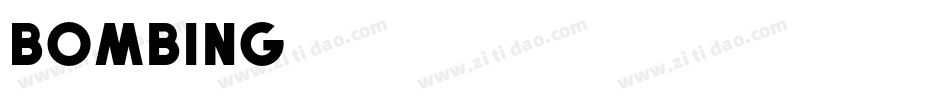 Bombing字体转换