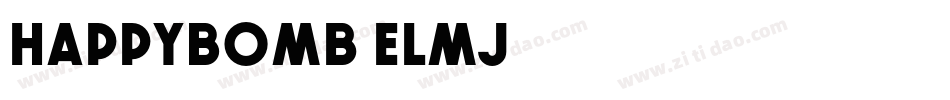 HappyBomb-ElMj字体转换