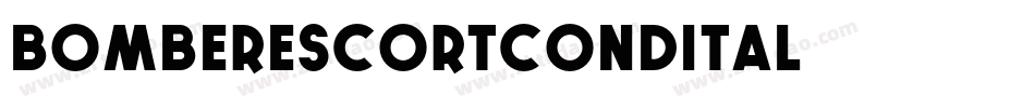 bomberescortcondital字体转换