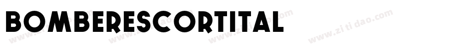 bomberescortital字体转换