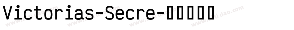 Victorias-Secre字体转换