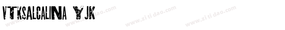 VtksAlcalina-4yJK字体转换