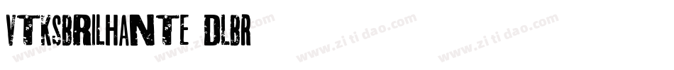 VtksBrilhante2-dLBR字体转换