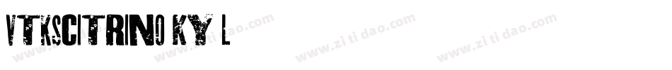 VtksCitrino-Ky7l字体转换