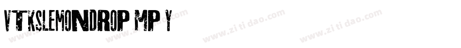 VtksLemonDrop-Mp0Y字体转换