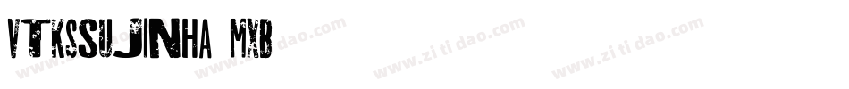 VtksSujinha-1mxB字体转换