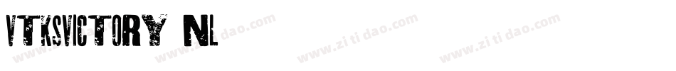 VtksVictory-6nl1字体转换