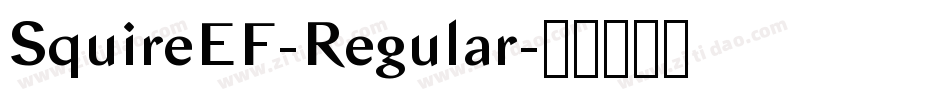 SquireEF-Regular字体转换