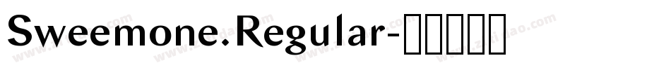 Sweemone.Regular字体转换