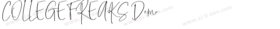 COLLEGEFREAKS-Demo-2字体转换