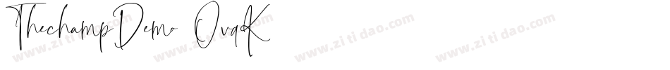 ThechampDemo-2OvqK字体转换