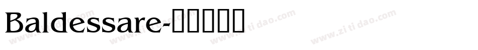 Baldessare字体转换