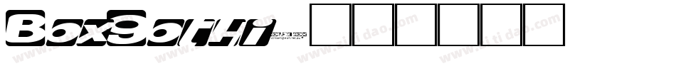 BoxGothic字体转换