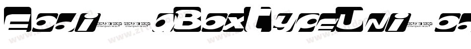 EodissaBoxTypeUnicodeFont-0aBR字体转换