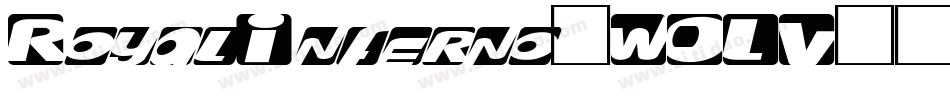 RoyalInferno-W0LV字体转换