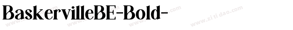 BaskervilleBE-Bold字体转换 BaskervilleBE-Bold字体转换
