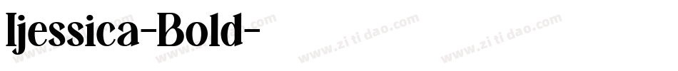 Ijessica-Bold字体转换