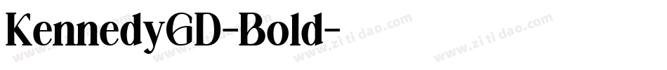 KennedyGD-Bold字体转换