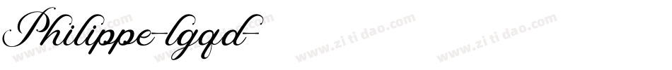 Philippe-lgqd字体转换