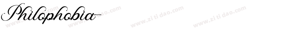 Philophobia字体转换