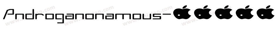 Androganonamous字体转换