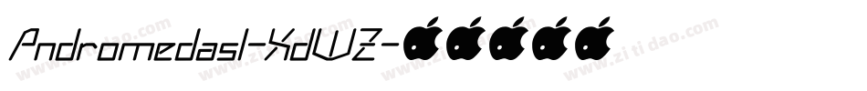 Andromedasl-XdWZ字体转换