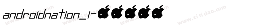androidnation_i字体转换