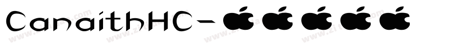 CanaithHC字体转换