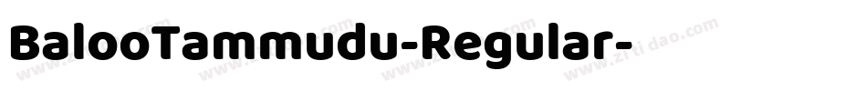 BalooTammudu-Regular字体转换