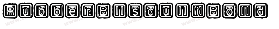 RubberBiscuitBold-51Vx字体转换