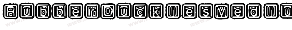RubberDuckiesMedium-Ka1Z字体转换