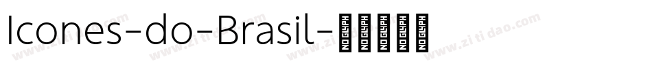 Icones-do-Brasil字体转换